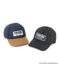 Manhattan Portage マンハッタンポーテージ キャップ 帽子 THRASHER コラボレーション 6Panel Cap MP263(BLACK-FREE)