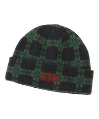 Manhattan Portage マンハッタンポーテージ ビーニー ニットキャップ ニット帽 帽子 Jacquard Pattern Knit Cap MP304(NAVY-FREE)