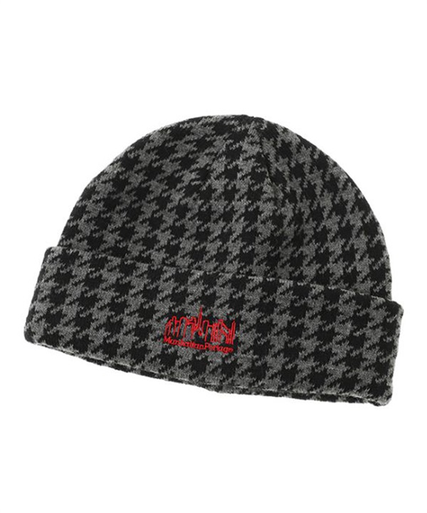 Manhattan Portage マンハッタンポーテージ ビーニー ニットキャップ ニット帽 帽子 Jacquard Pattern Knit Cap MP304