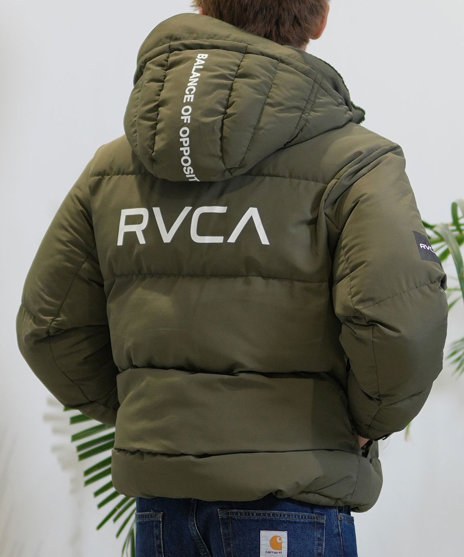 RVCA ルーカ アウター 中綿 メンズ ジャケット バックロゴ BE042-767 アウター/ジャケット｜ムラサキスポーツオンラインストア 通販