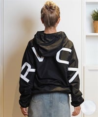 RVCA ルーカ アウター レディース ナイロンジャケット ビッグロゴ バックプリント セットアップ対応 BE044-759