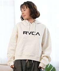 RVCA ルーカ パーカー レディース ロゴ プルオーバー セットアップ対応 BE044-017(CLO-S)