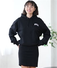 RVCA ルーカ ワンピース レディース パーカーワンピ スウェット バックプリント BE044-351(BLK-S)