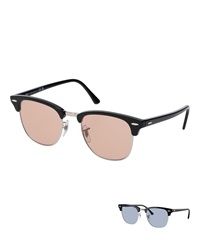 RAY-BAN/レイバン CLUBMASTER 0RB3016 サングラス 紫外線予防(BK/PK-51cm)