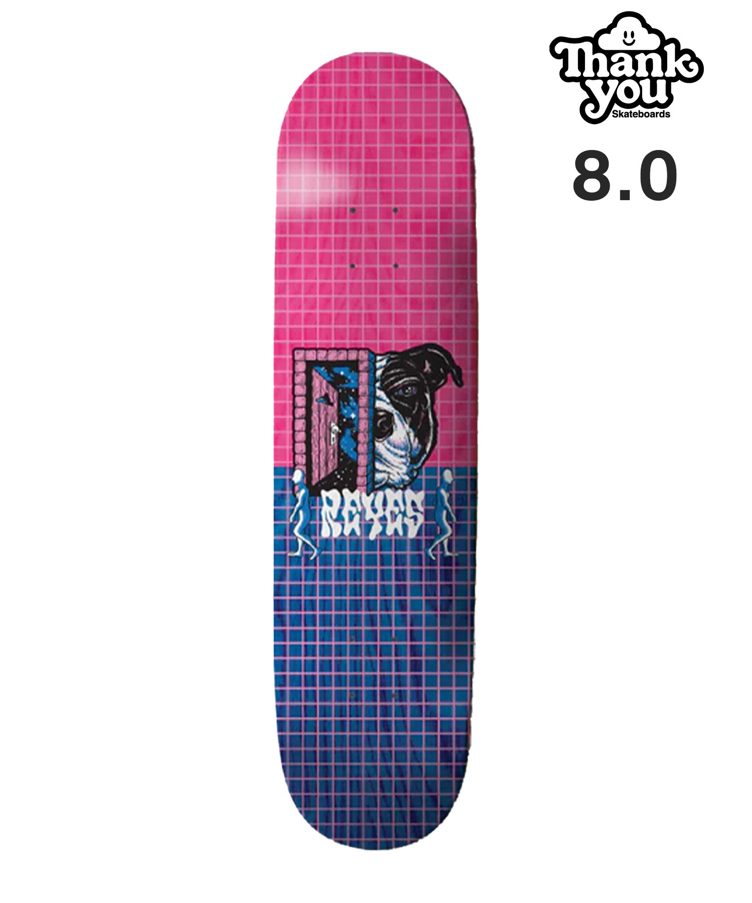 Thank You Skateboards サンキュー スケートボード デッキ DAVUD DOORWAY 8.0 ムラサキスポーツ スケートボード｜ムラサキスポーツオンラインストア  通販