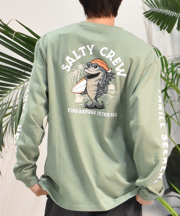 SALTY CREW ソルティークルー 長袖 Tシャツ メンズ ロンT バックプリント FREE SURF 74-063