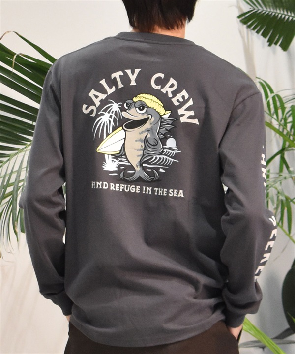 SALTY CREW ソルティークルー 長袖 Tシャツ メンズ ロンT バックプリント FREE SURF 74-063