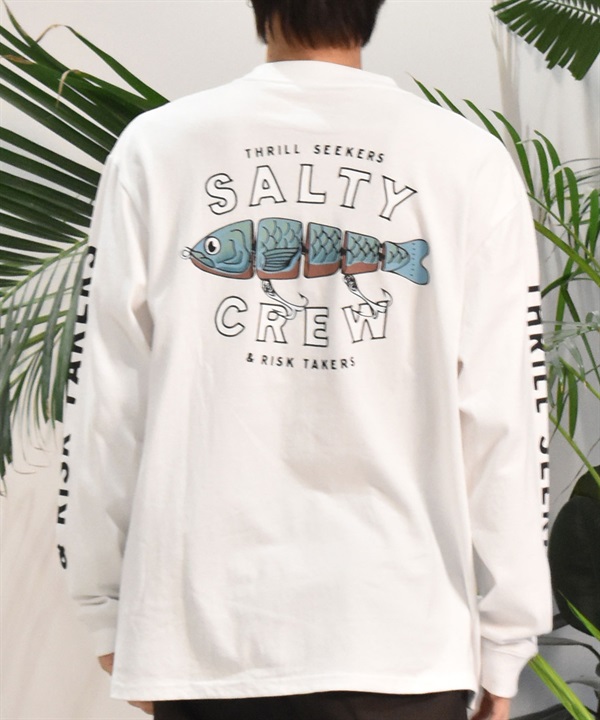 SALTY CREW ソルティークルー 長袖 Tシャツ メンズ ロンT ルアー バックプリント PADDLE TAIL 74-061