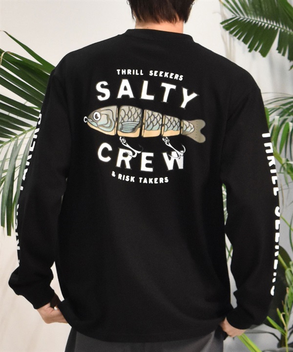 SALTY CREW ソルティークルー 長袖 Tシャツ メンズ ロンT ルアー バックプリント PADDLE TAIL 74-061