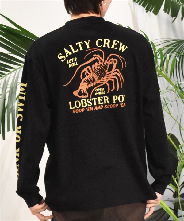 SALTY CREW ソルティークルー 長袖 Tシャツ メンズ ロンT ロブスター バックプリント LOBSTAR POT 74-060