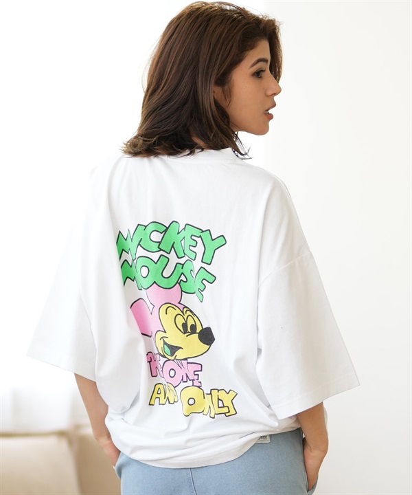 DISCUS ATHLETIC ディスカスアスレチック 半袖 Tシャツ レディース DISCUS×Disney ミッキー＆フレンズ 4287-1979 ムラサキスポーツ限定