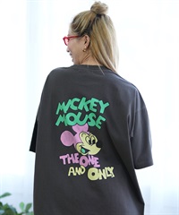 DISCUS ATHLETIC ディスカスアスレチック 半袖 Tシャツ レディース DISCUS×Disney ミッキー＆フレンズ 4287-1979 ムラサキスポーツ限定(48IN-FREE)