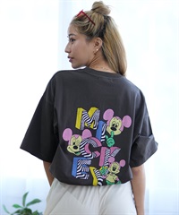 DISCUS ATHLETIC ディスカスアスレチック 半袖 Tシャツ レディース DISCUS×Disney ミッキー＆フレンズ 4287-1979 ムラサキスポーツ限定(92IB-FREE)