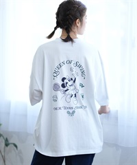 DISCUS ATHLETIC ディスカスアスレチック 半袖 Tシャツ レディース DISCUS×Disney ミッキー＆フレンズ 4287-1978 ムラサキスポーツ限定