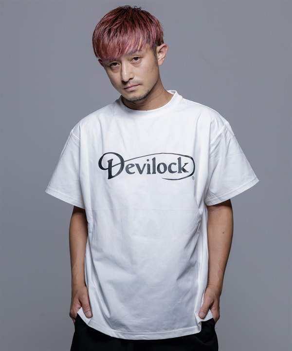 DEVILOCK デビロック ラッシュガード 半袖 メンズ Tシャツ 水陸両用 UVカット 速乾 DV24088 ムラサキスポーツ限定