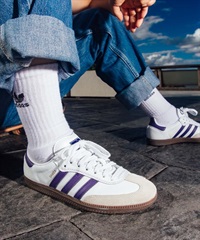 11月29日(金)0:00～発売 adidas skateboarding アディダス スケートボーディング SAMBA ADV サンバ IE6613 421243959(WT/PU-23.0cm)