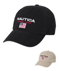 NAUTICA/ノーティカ SORTY LOGO EMB 6P CAP NT064 キャップ(BK/WT-FREE)