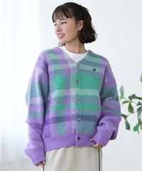 BEVERY HILLS P.C ビバリーヒルズポロクラブ カーディガン レディース ニット モヘアタッチ柄カーディガン 4487-2751(91LA-M)