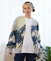 BEVERY HILLS P.C ビバリーヒルズポロクラブ カーディガン レディース ニット モヘアタッチ柄カーディガン 4487-2751(29GR-M)