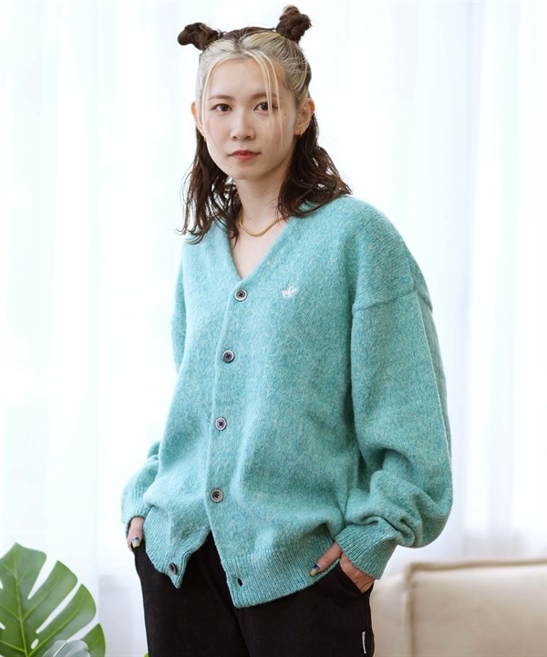 BEVERY HILLS P.C ビバリーヒルズポロクラブ カーディガン レディース ニット モヘアタッチメランジカーディガン 4487-2750