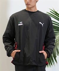 PUMA SKATEBOARDING プーマ スケートボーディング アウター メンズ ウーブンシャツ クルーネック 機能素材 セットアップ対応 628136(01-M)