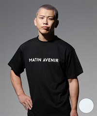 MATIN AVENIR マタンアヴニール ラッシュガード 半袖 Tシャツ ユニセックス 水陸両用 UVカット 速乾 MA0006 ムラサキスポーツ限定(WT-M)