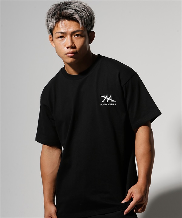 MATIN AVENIR マタンアヴニール Tシャツ 半袖 メンズ レディース バックプリント ビッグシルエット MA024014 ムラサキスポーツ限定