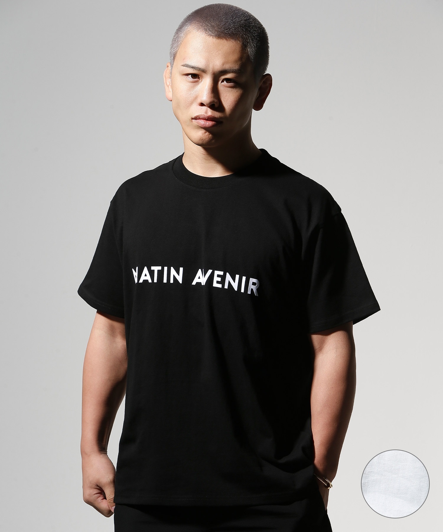 MATIN AVENIR マタンアヴニール Tシャツ 半袖 メンズ レディース バックプリント ビッグシルエット MA024012 ムラサキスポーツ限定(WT-XS)