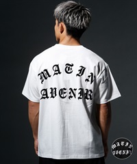 MATIN AVENIR マタンアヴニール Tシャツ 半袖 メンズ レディース バックプリント ビッグシルエット MA024010 ムラサキスポーツ限定