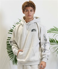 LURKING CLASS ラーキングクラス パーカー メンズ プルオーバー セットアップ対応 ムラサキスポーツ限定 ST24FUM05(GREY-M)