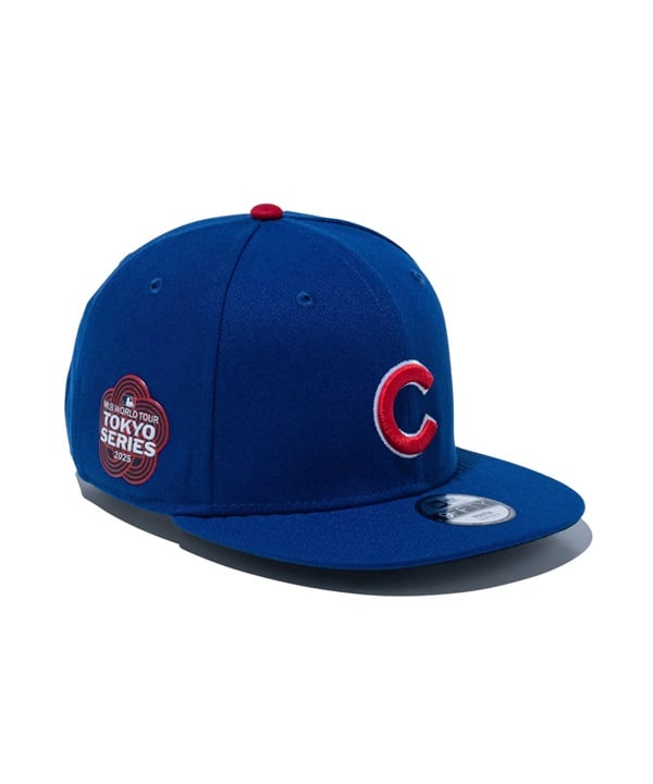 NEW ERA ニューエラ キッズ キャップ 帽子 Youth 9FIFTY MLB TOKYO SERIES 2025 シカゴ・カブス ライトロイヤル 14550917