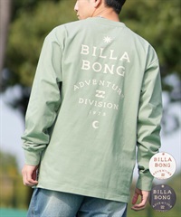 BILLABONG ビラボン 長袖 Tシャツ メンズ ロンT ロゴ バックプリント BF011-054(CRM-M)