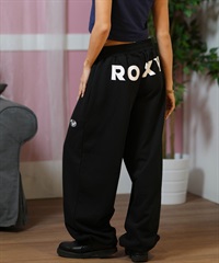 ROXY ロキシー ロングパンツ スウェットパンツ レディース バックロゴ 裏毛 セットアップ対応 RPT251643M(BLK-S)