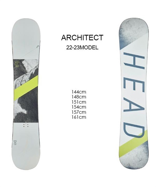 スノーボード 板 HEAD ヘッド ARCHITECT 22-23モデル ムラサキスポーツ 