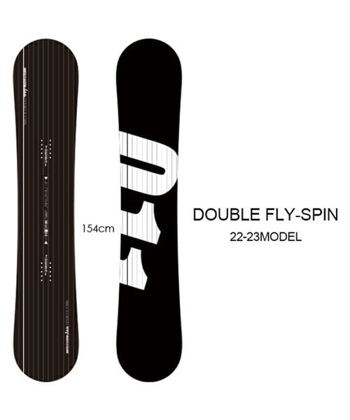 スノーボード 板 011Artistic DOUBLE-FLY-SPIN 22-23モデル ムラサキ 