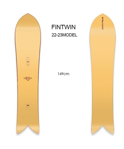 スノーボード 板 NITRO ナイトロ FINTWIN 22-23モデル ムラサキスポーツ K1 B10(FINTWIN-149)