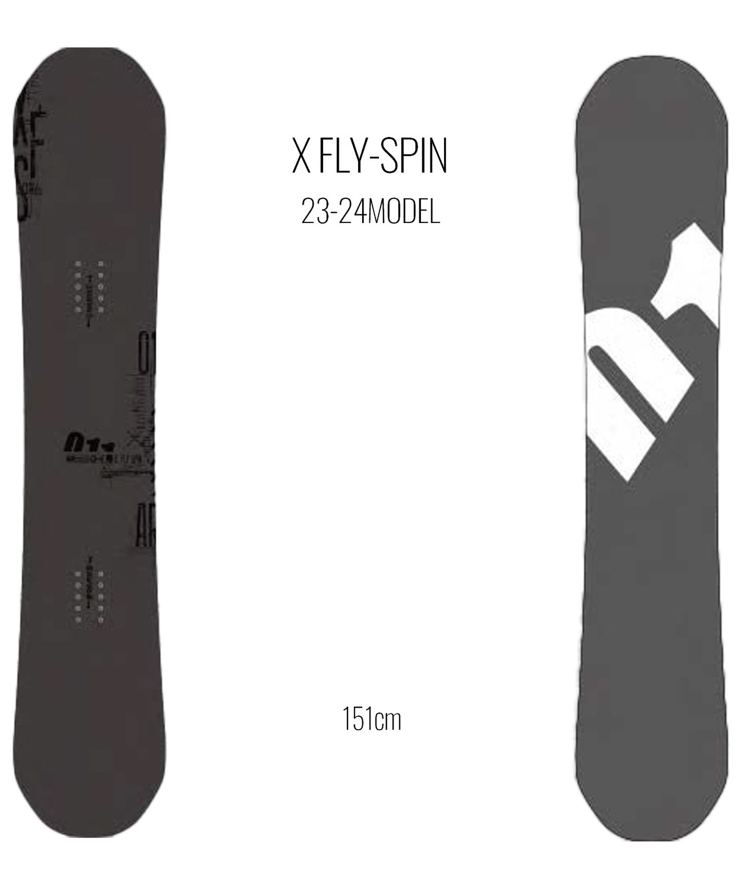 超美品】Xfly spin 152cm スノボ 板 ビンディング - ボード