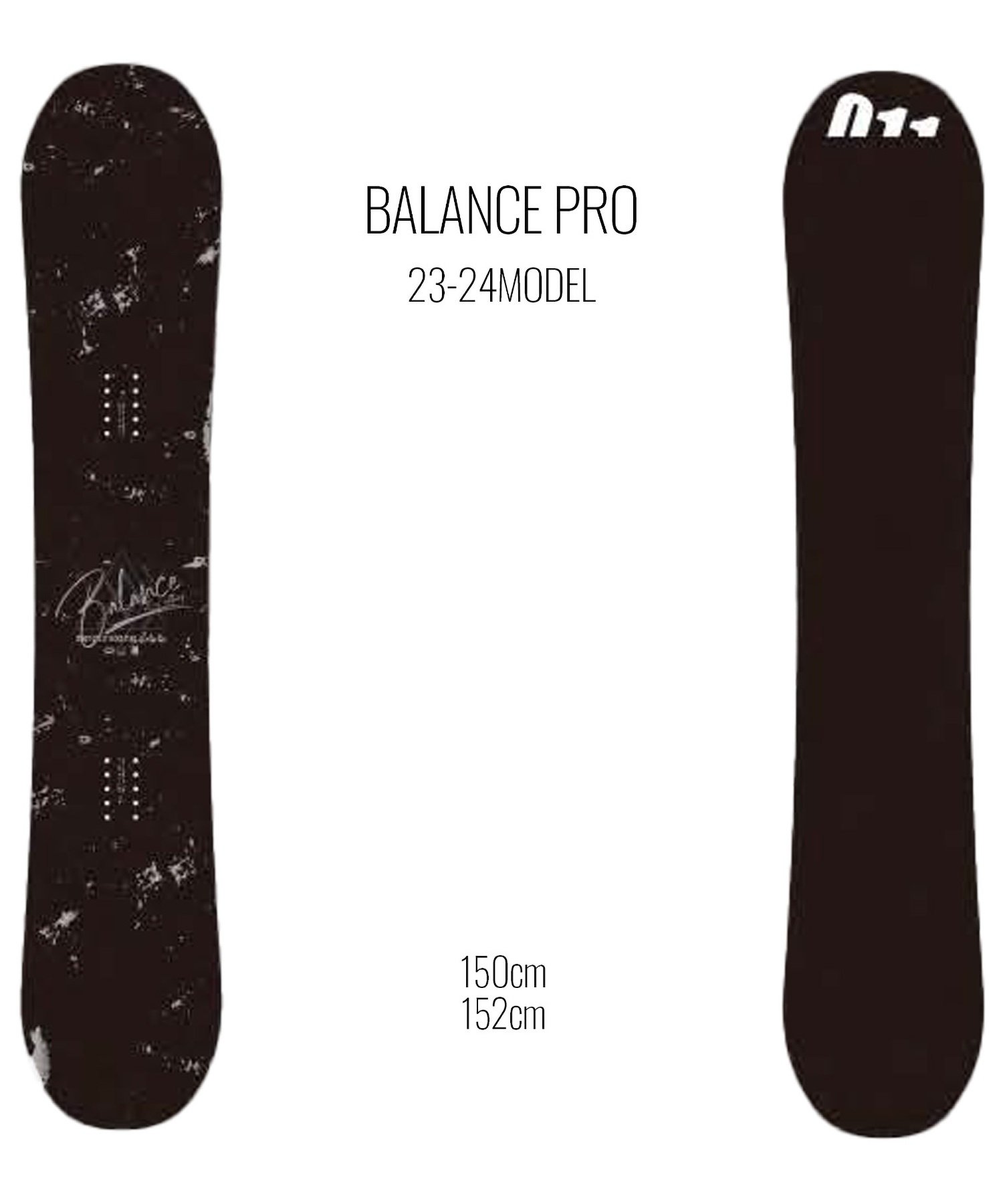 スノーボード 板 メンズ 011Artistic ゼロワン BALANCE PRO 23-24 