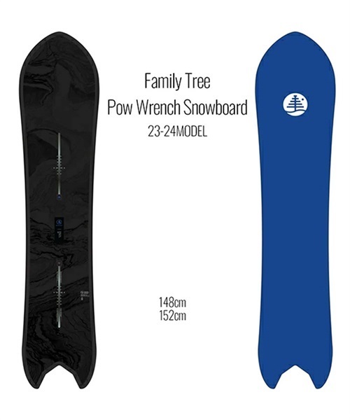 スノーボード 板 メンズ BURTON 22246102000 Family Tree Pow Wrench 