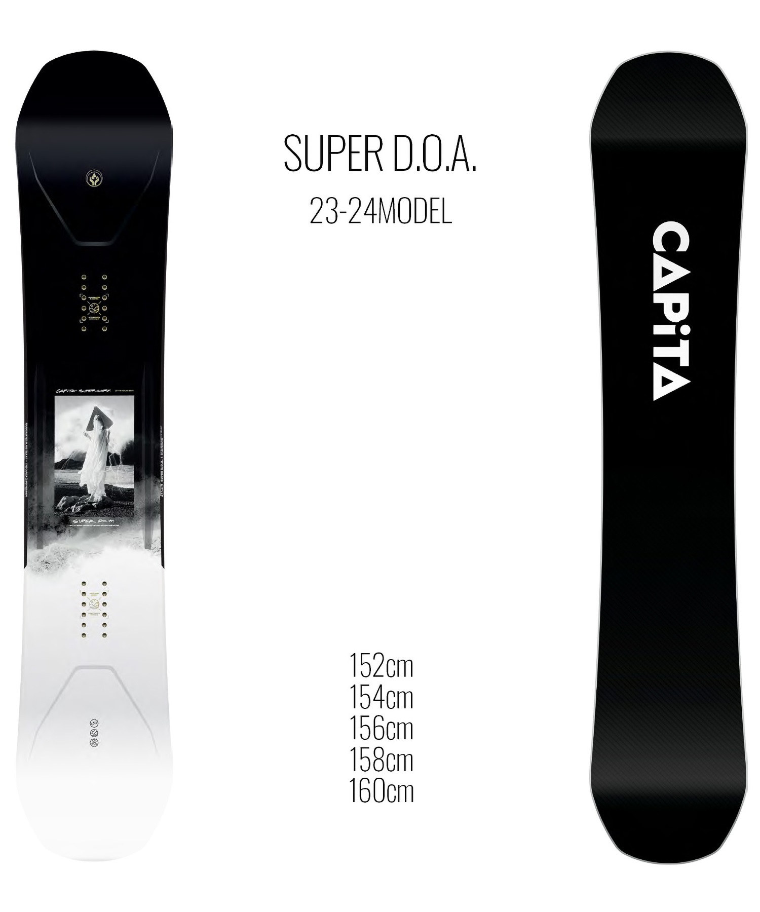 宜しくお願い致しますCAPITA DOA スノボ 板 158cm