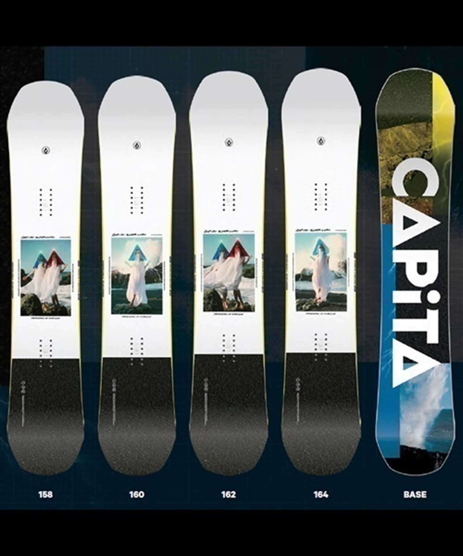 CAPITA ボード板　ビンディングセット　2022-2023モデルセット2点