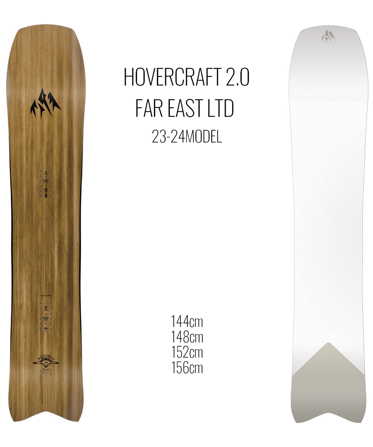 JONES HOVERCRAFT ホバークラフト 156cm - スノーボード