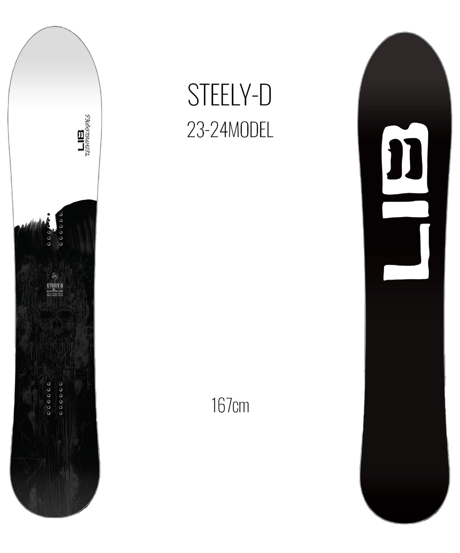 スノーボード 板 メンズ LIBTECH リブテック STEELY-D 23-24モデル ...