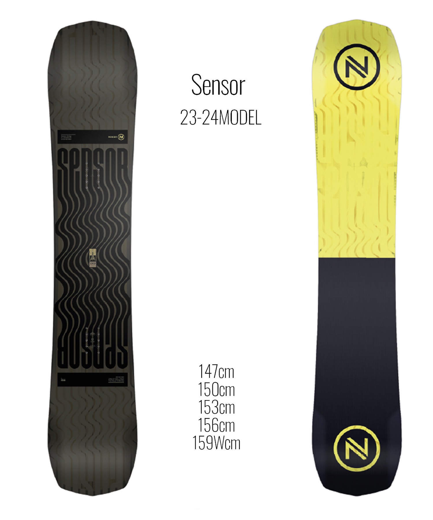 スノーボード 板 メンズ NIDECKER ナイデッカー Sensor 23-24モデル ムラサキスポーツ KK B10(Sensor-147cm)