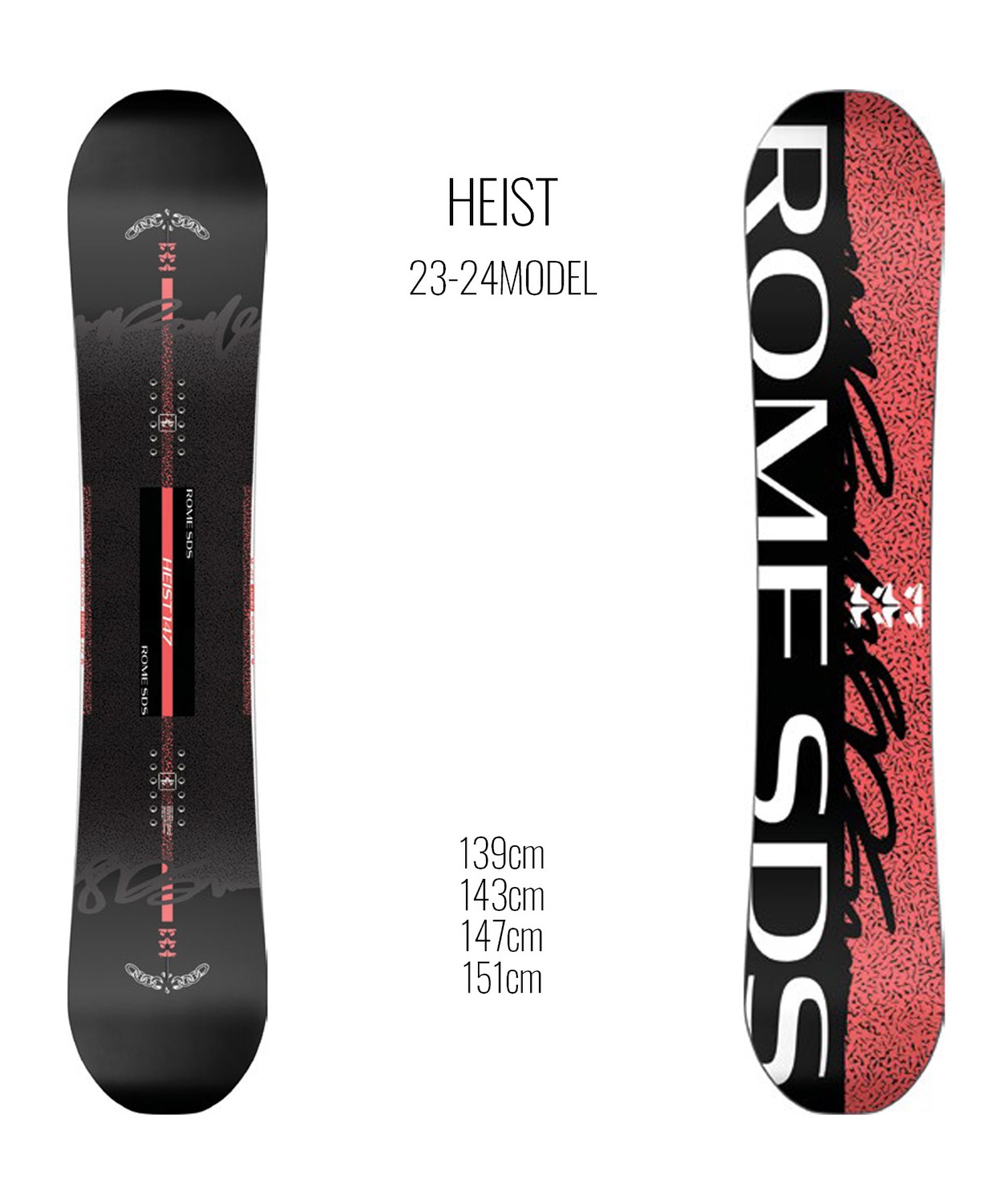 ROME SDS 新品 146センチ ローム スノーボード 板 レディース 