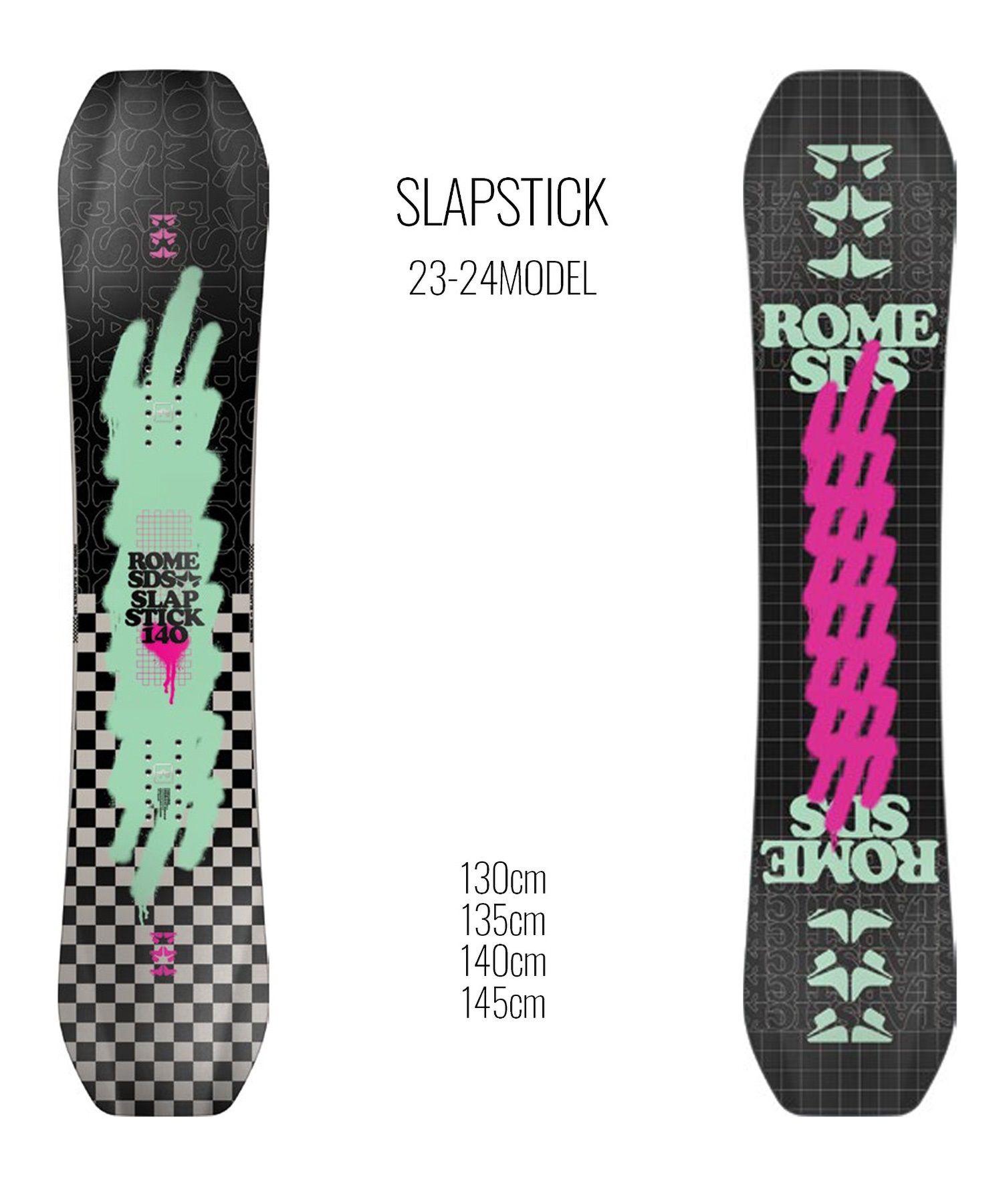 スノーボード 板 ユース ROME SDS ローム SLAPSTICK 23-24モデル