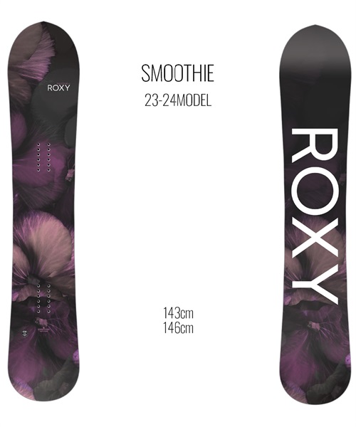 スノーボード 板 レディース ROXY ロキシー SMOOTHIE 23-24モデル 