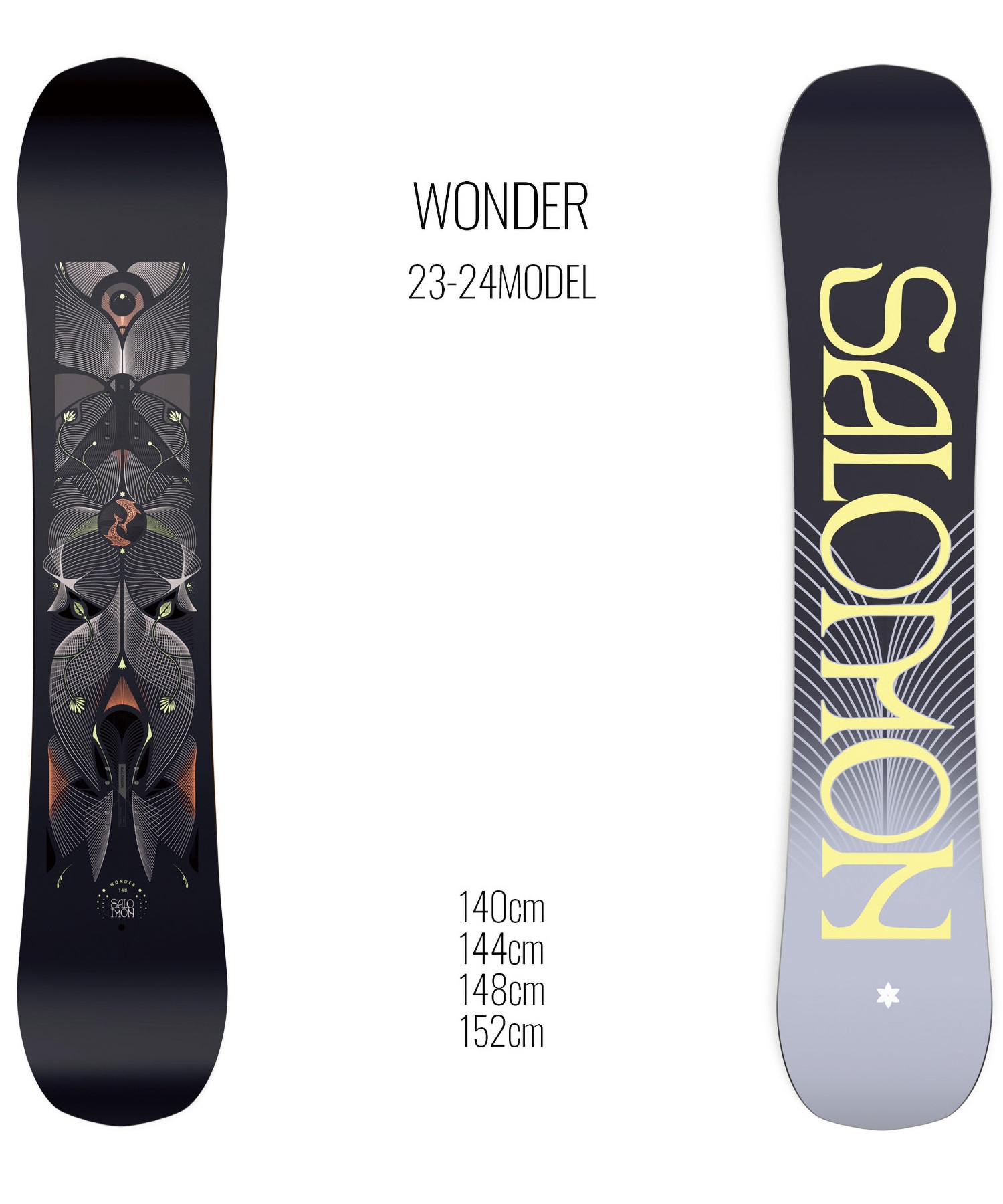 スノーボード 板 レディース SALOMON サロモン WONDER 23-24モデル 