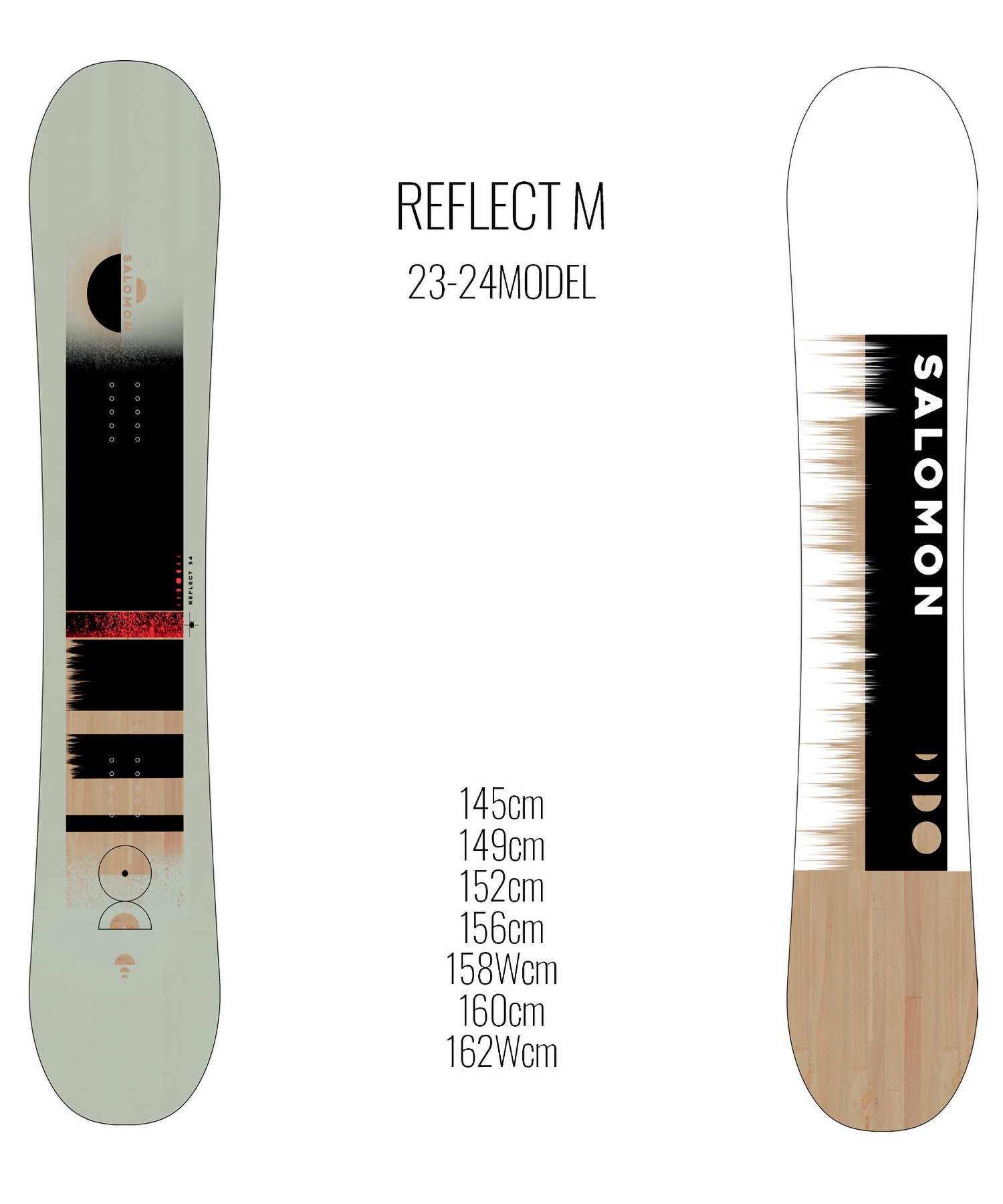 スノーボード 板 メンズ SALOMON サロモン REFLECT M 23-24モデル ...