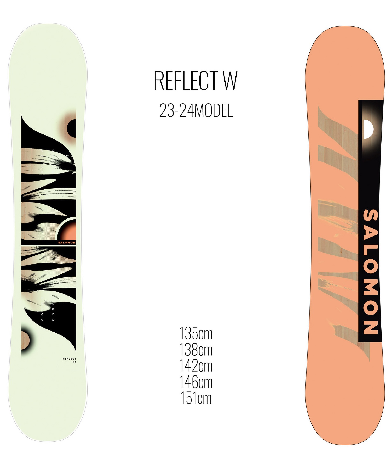 スノーボード 板 レディース SALOMON サロモン REFLECT W 23-24モデル 